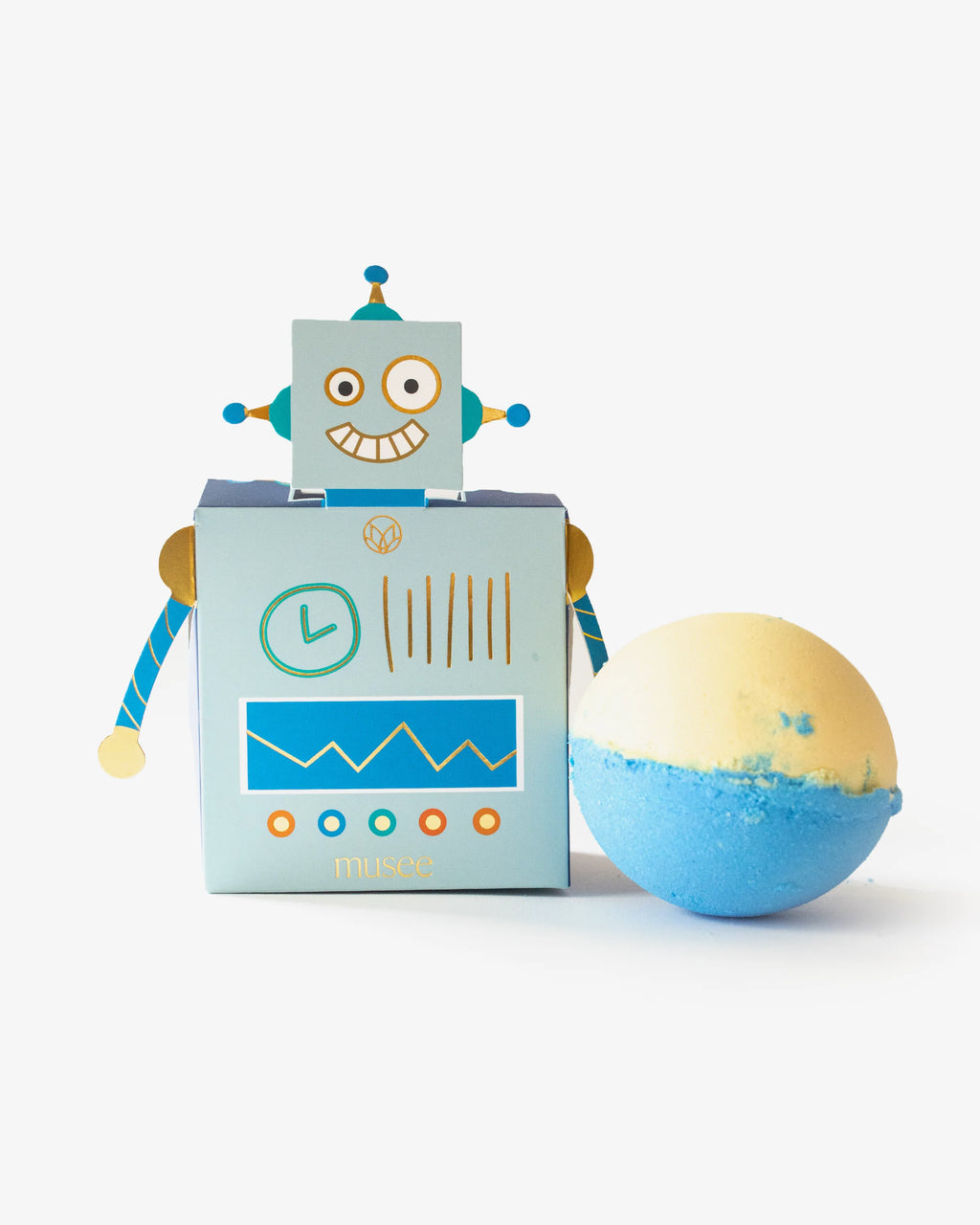 Robot Boxed Musee Bath Bomb