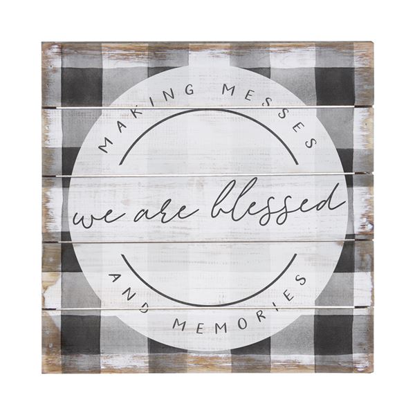 We Are Blessed Petite Pallet Sign