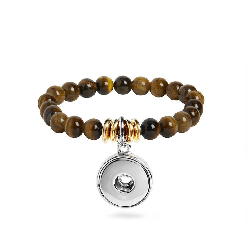 GingerSnaps Tiger's Eye Lumineer Stretch Bracelet