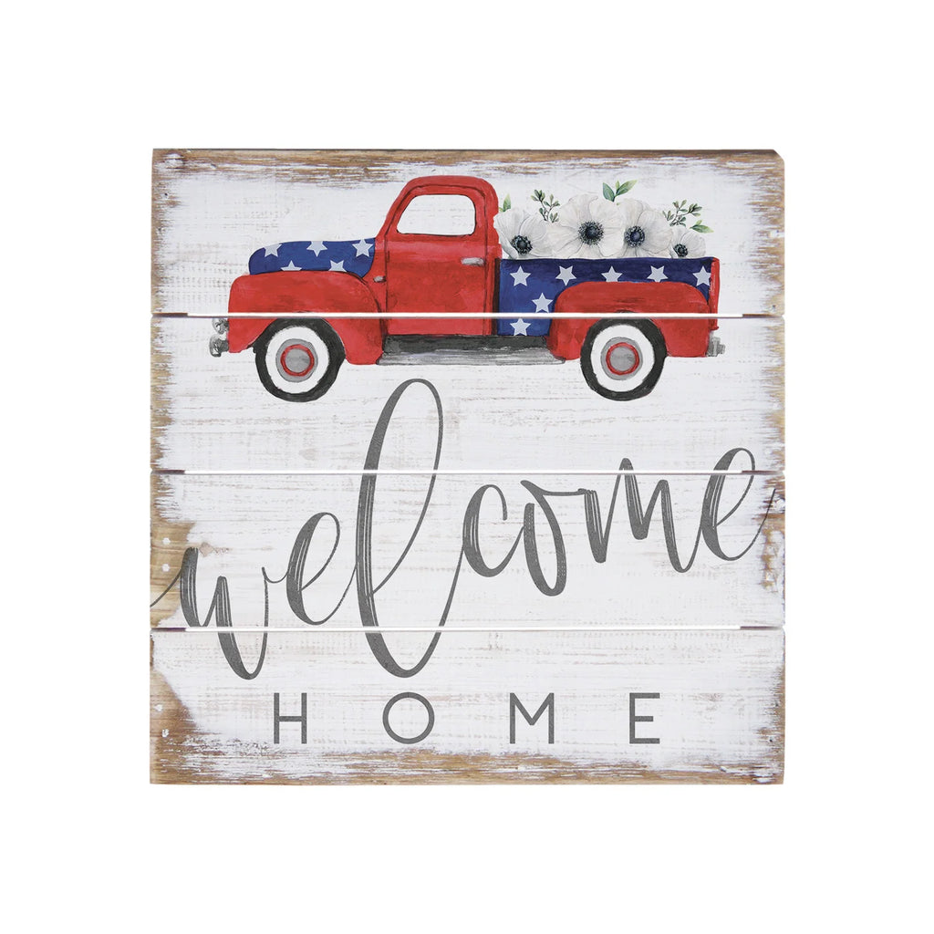 Welcome Home Petite Pallet Sign