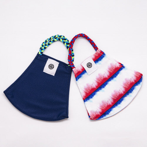 Pomchie Mask 2 Pack - Liberty Tie Dye/Solid Navy
