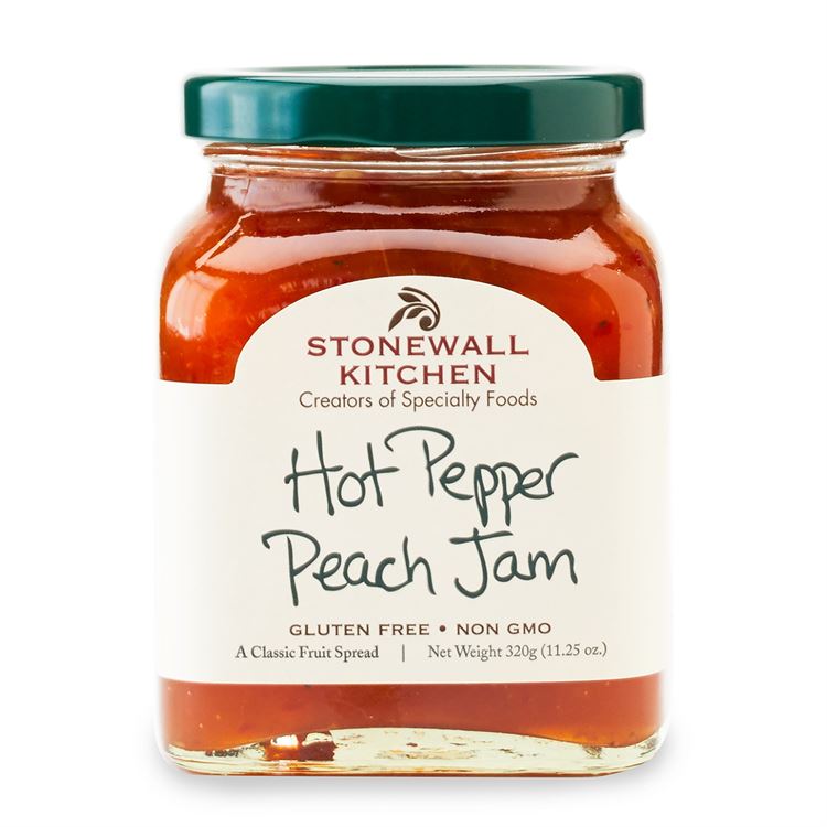 Stonewall Kitchen Hot Pepper Peach Jam 12 oz