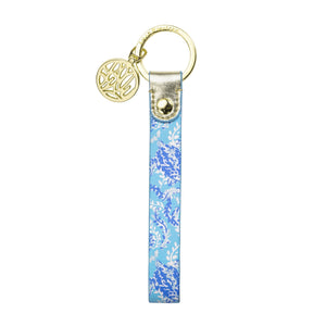 Lilly Pulitzer Strap Keychain - Turtley Awesome