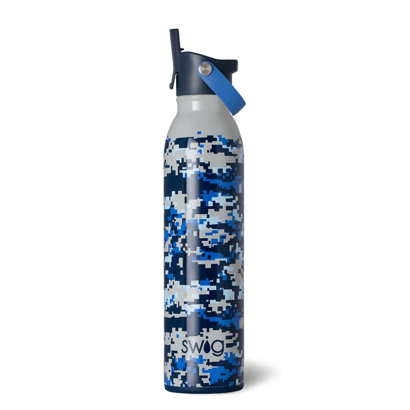 Swig Cool Camo Flip & Sip Bottle (20oz)