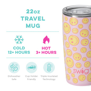 Swig Oh Happy Day Travel Mug (22 oz)