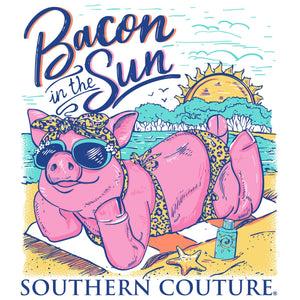 Bacon In The Sun Southern Couture Tee