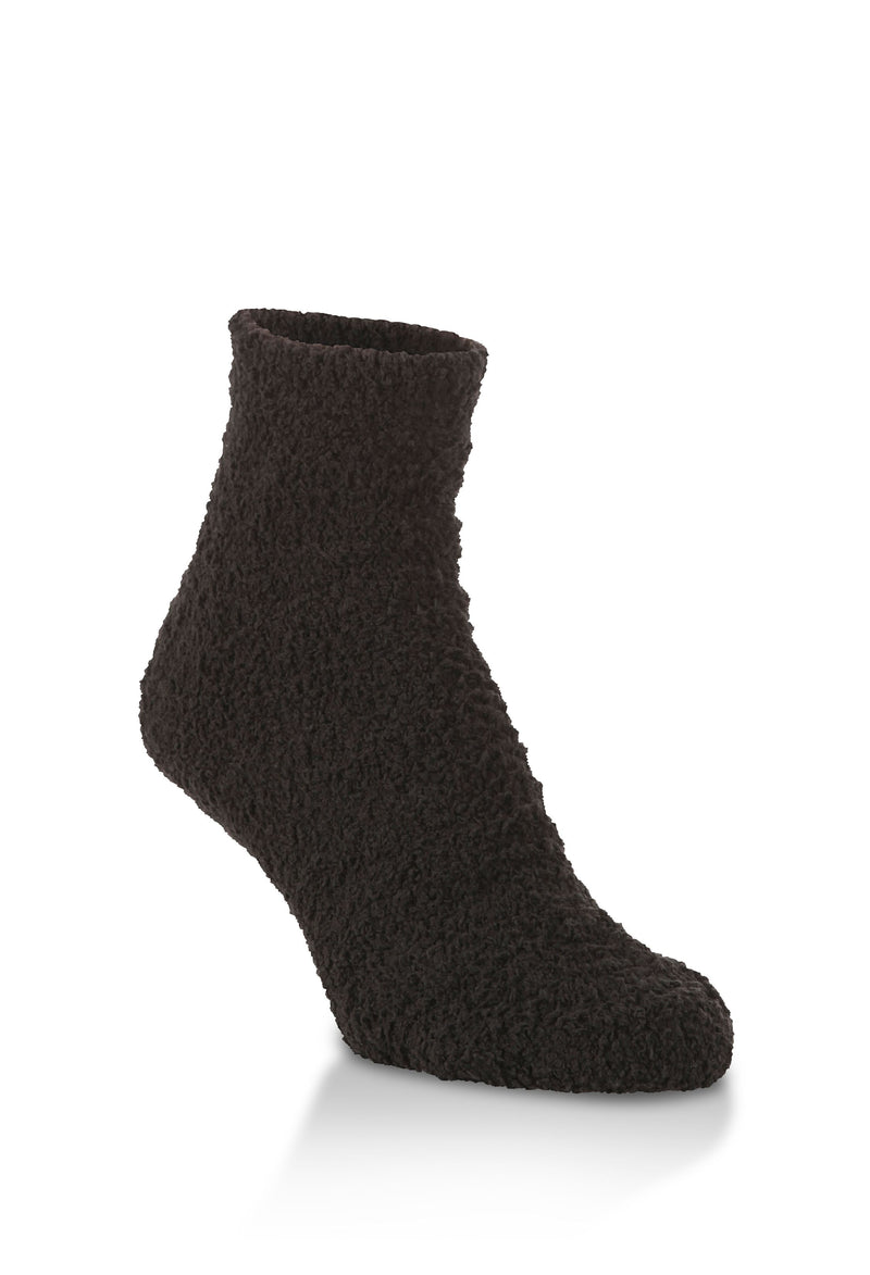 Black Cozy Quarter World's Softest Socks