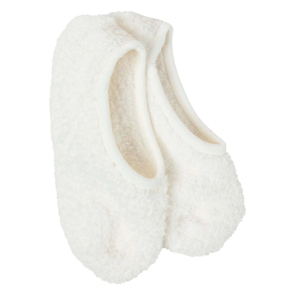 Vanilla Cozy Footsie World's Softest Socks